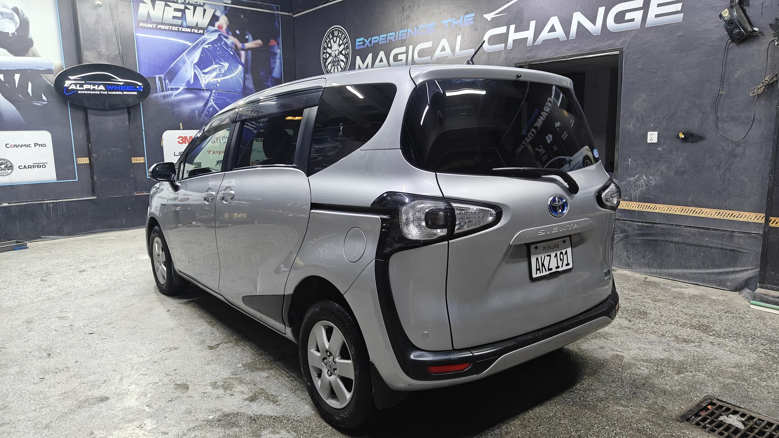 Toyota Cienta Detailing by Alpha Wheels