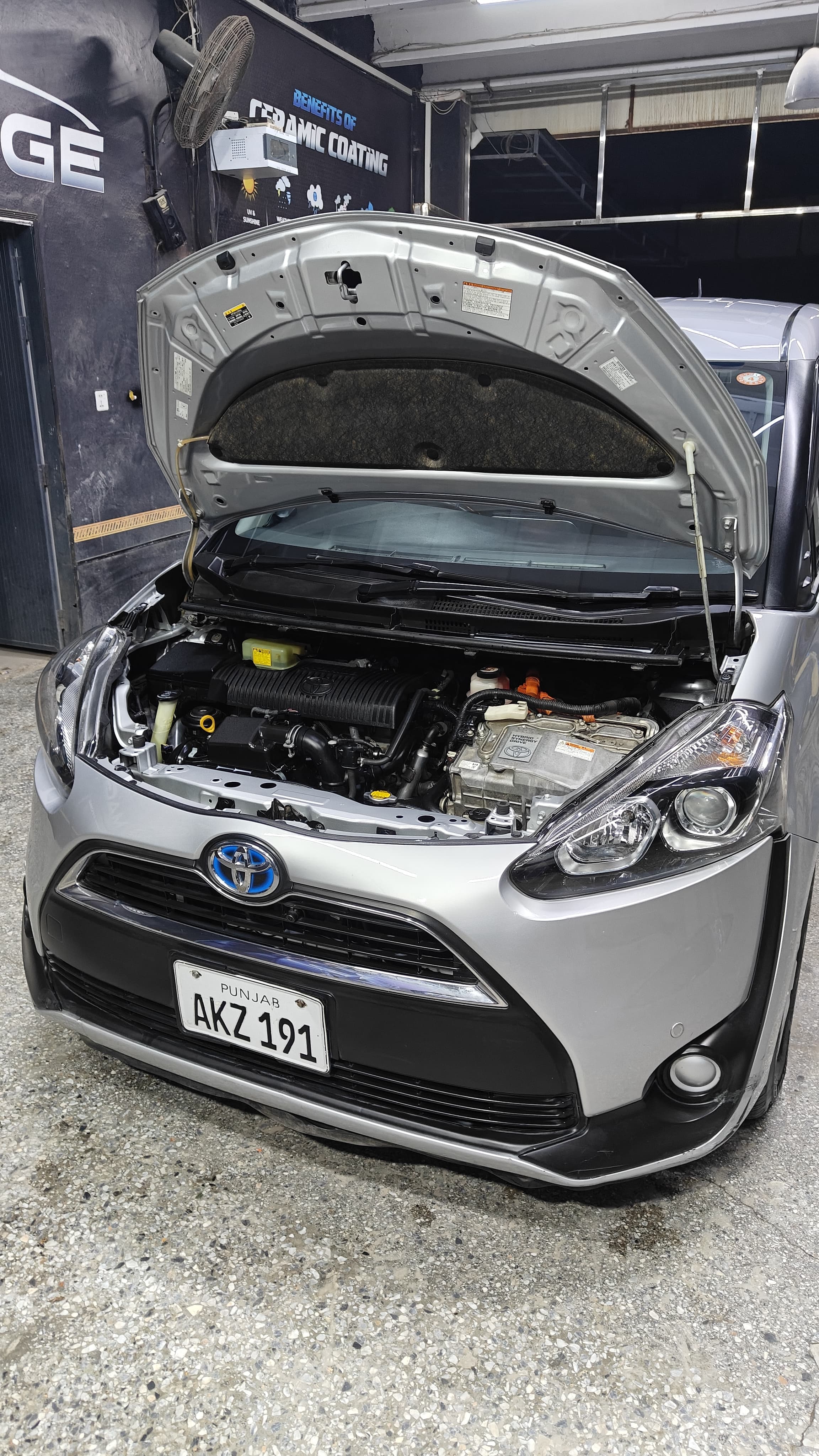 Toyota Cienta Detailing by Alpha Wheels