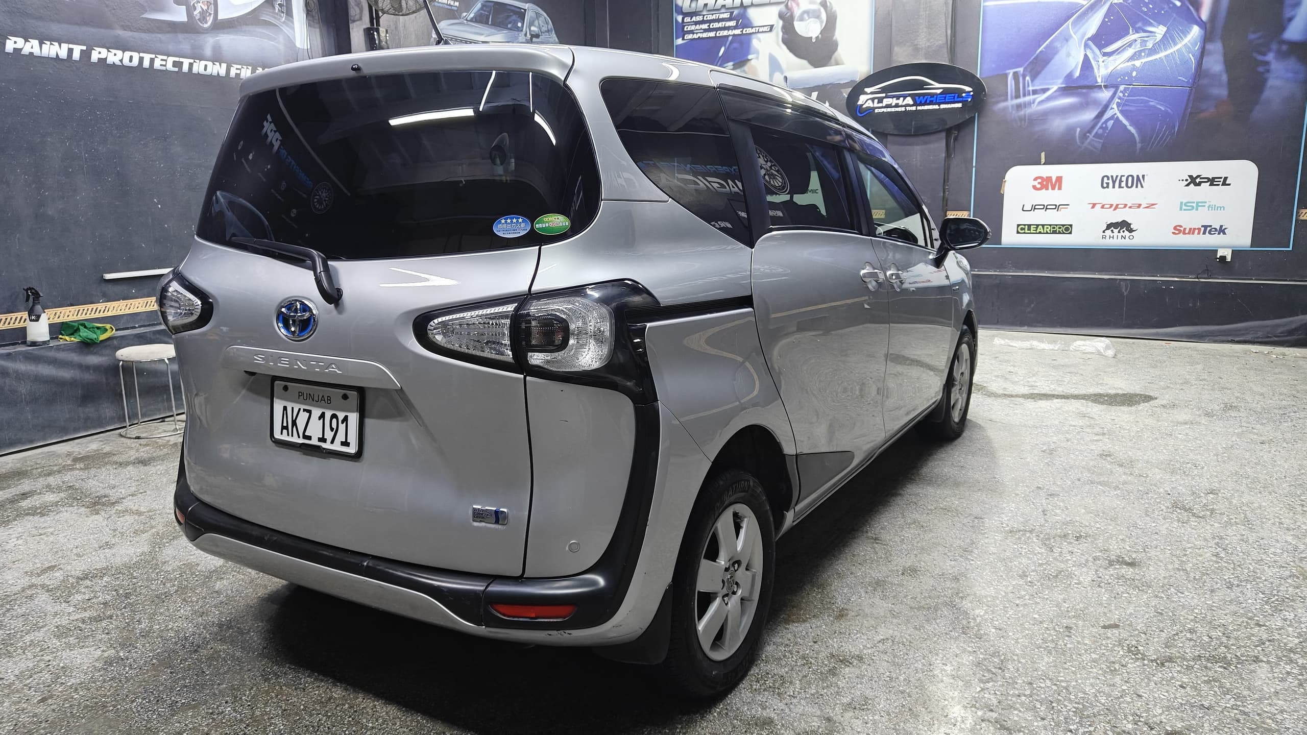 Toyota Cienta Detailing by Alpha Wheels