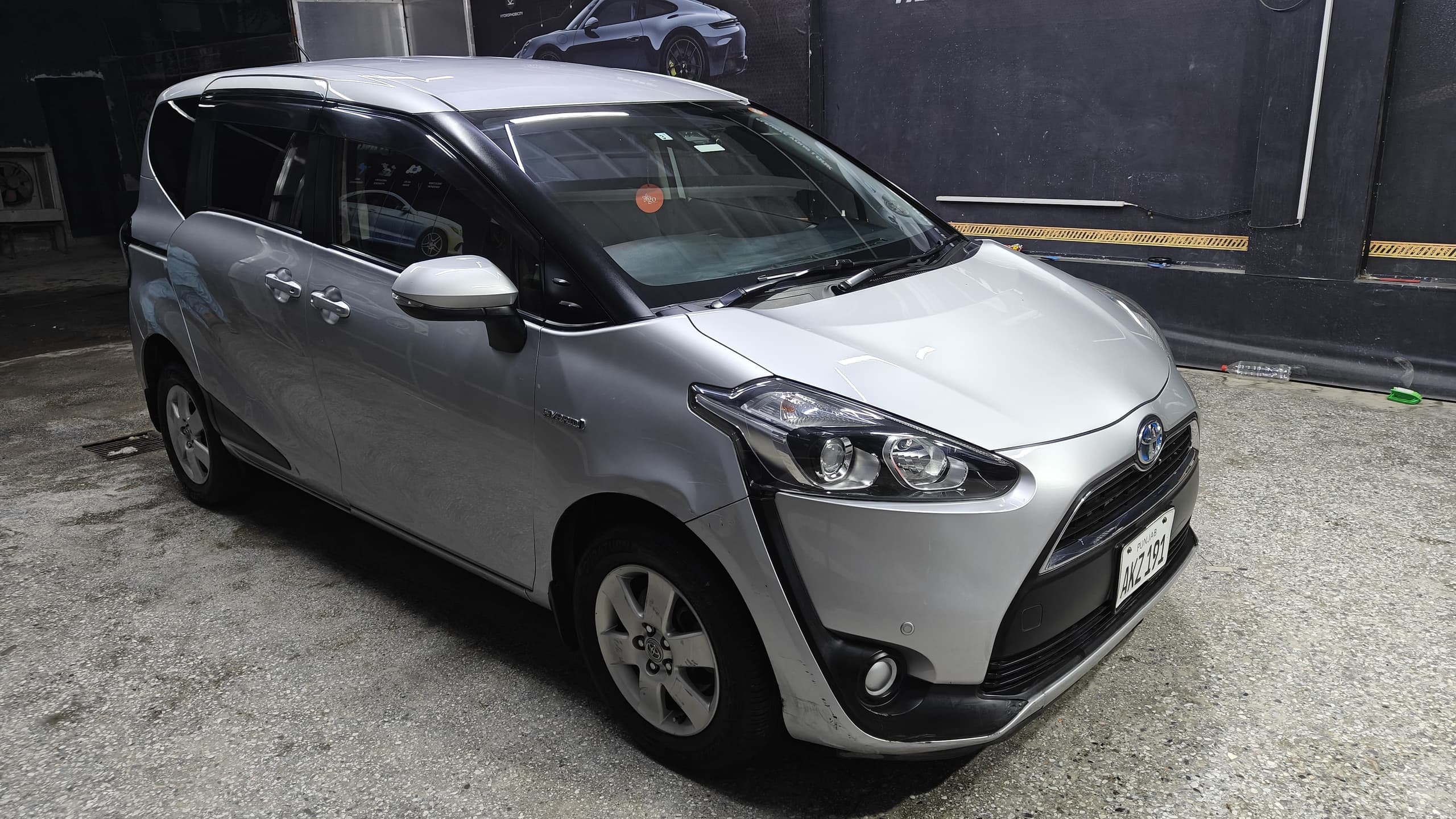 Toyota Cienta Detailing by Alpha Wheels