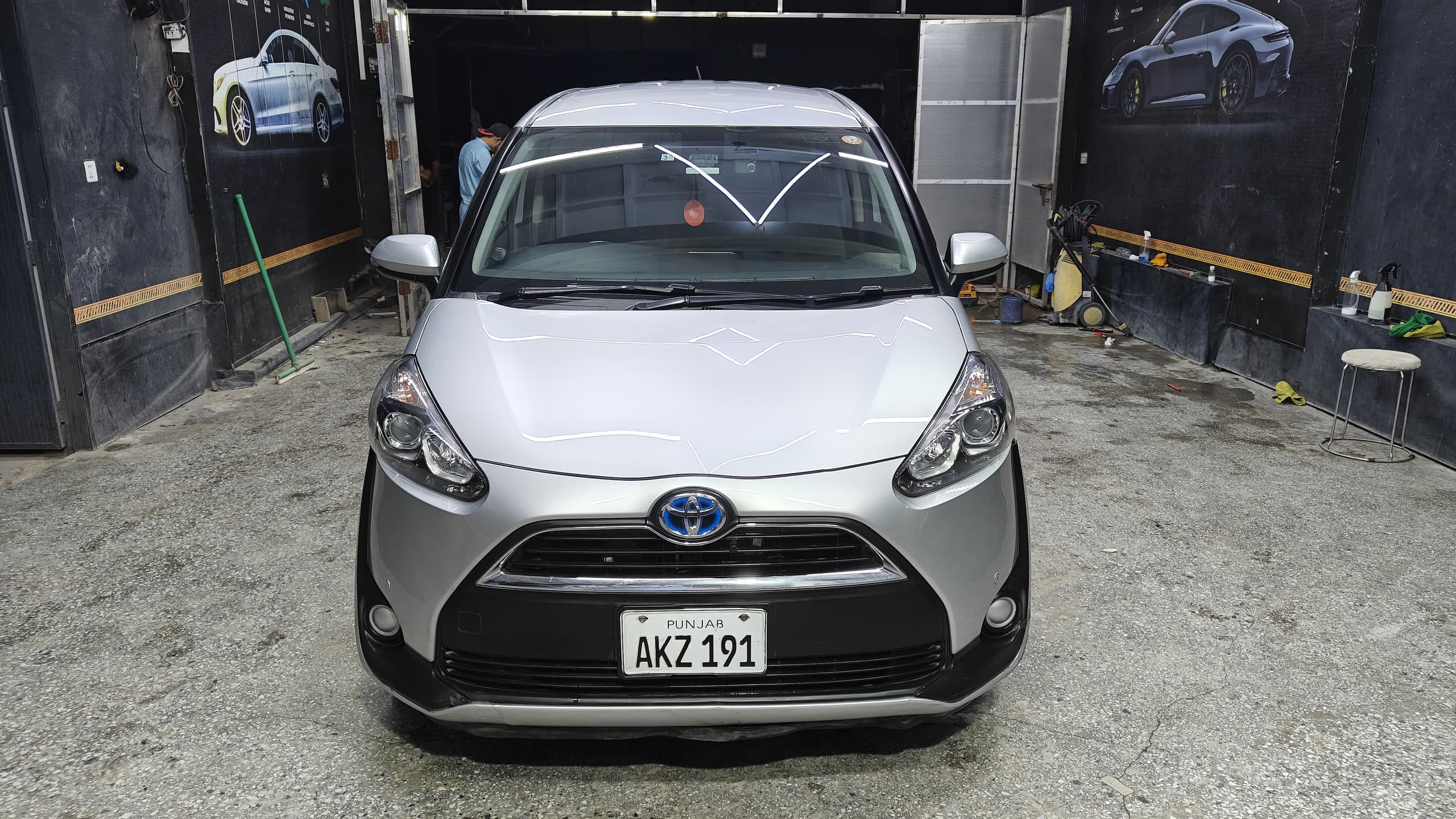 Toyota Cienta Detailing by Alpha Wheels