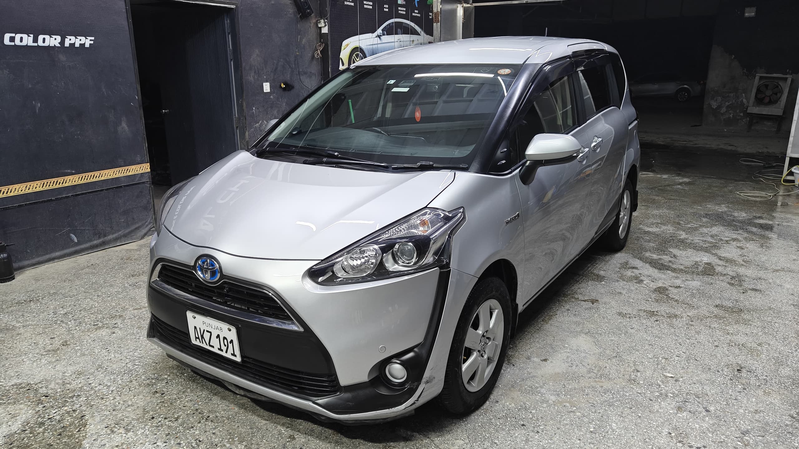 Toyota Cienta Detailing by Alpha Wheels