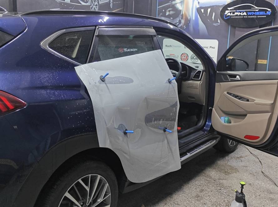 car ppf - paint protection film - alpha wheels